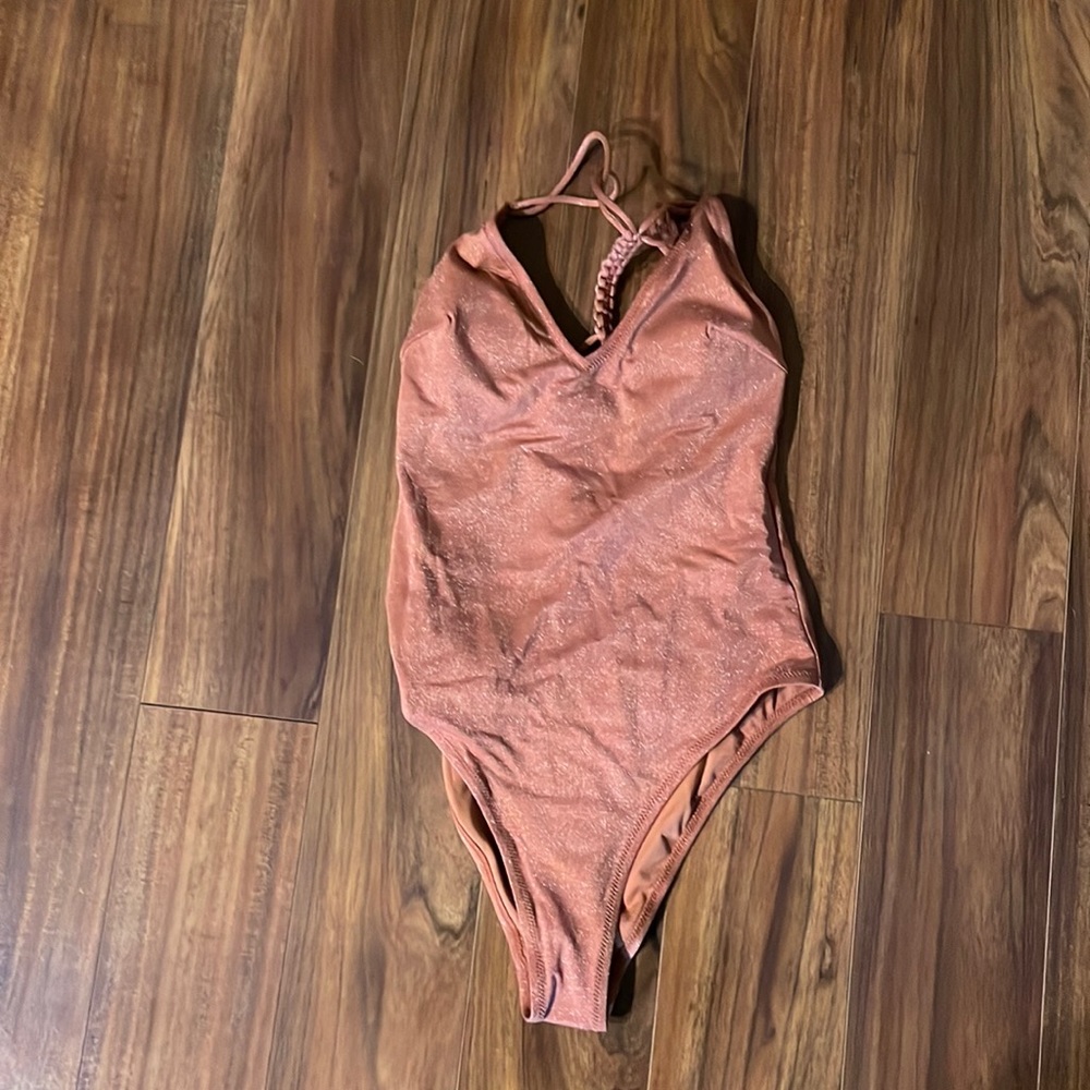 Cupshe one piece swimsuit NWT - rust color
